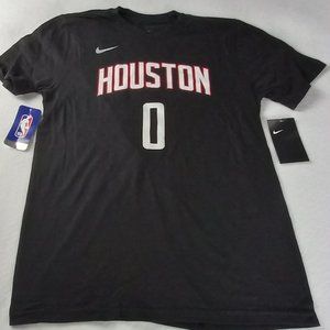 Boys Houston Rockets NBA Westbrook # 0 Youth short sleeve t-shirt size large 14